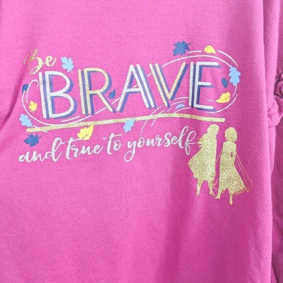 Frozen II Girls Brave Sweater Top - Picture 4 of 6